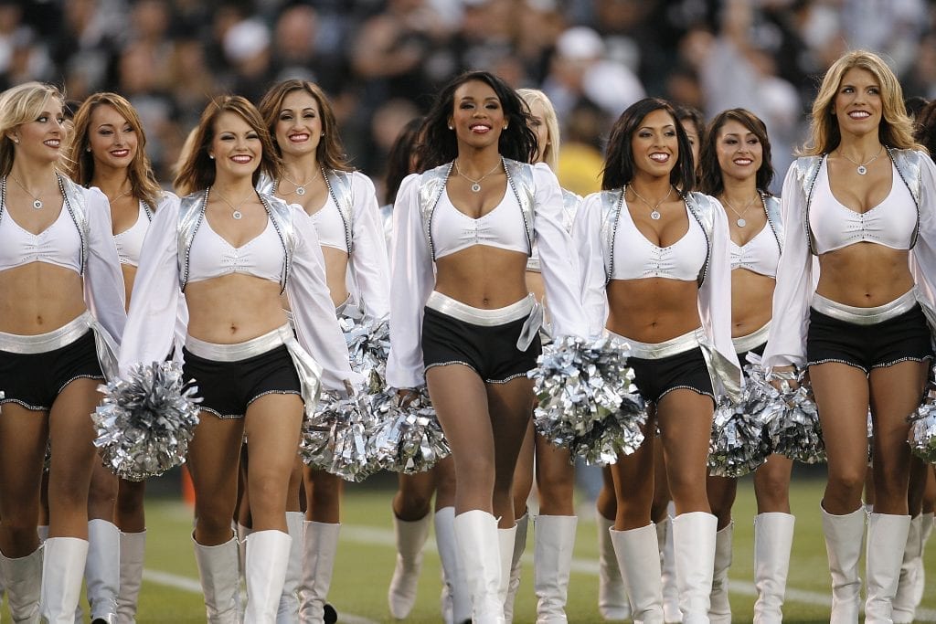 Raiders cheerleaders get their back pay, ending long legal battle
