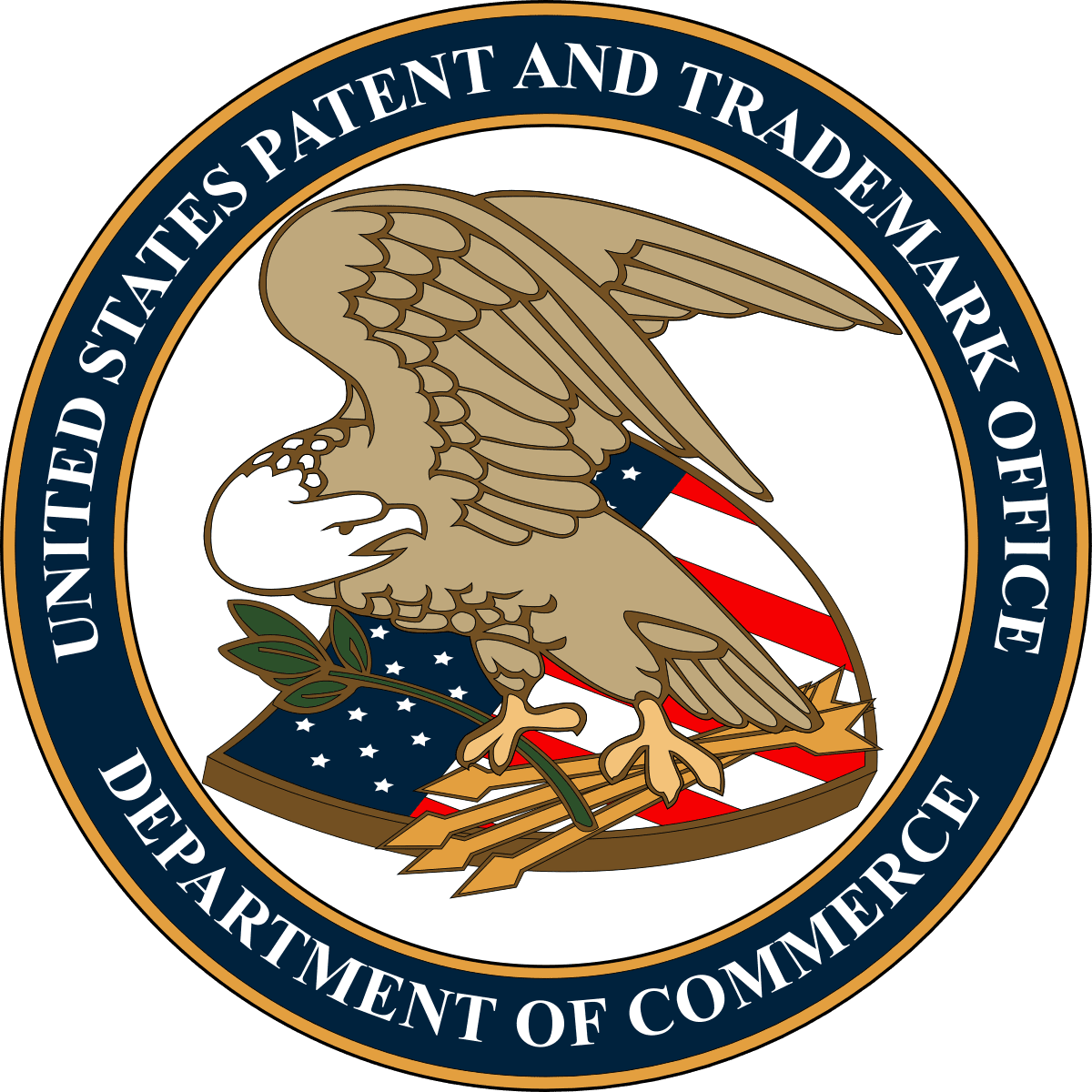 Image of the U.S. Patent and Trademark Office Seal