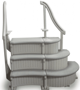 confer plastic pool steps