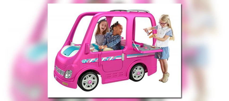 Fisher-Price Recalls 44,000 Power Wheels Barbie Dream Campers Amid