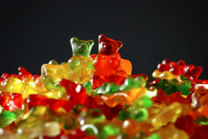Multicolored assortment of gummy bears; image by Pixabay, via Pexels.com.