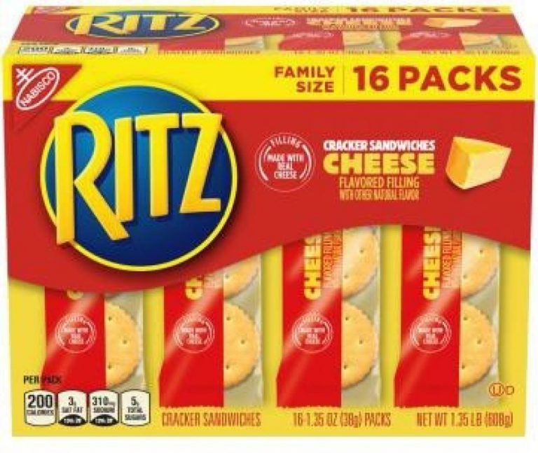 Recall Issued for Certain Packages of RITZ Crackers Over Mislabeling