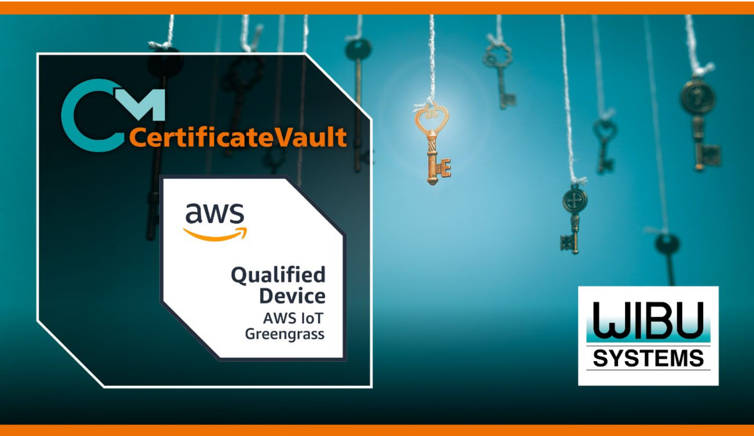 Elevating Digital Security: Wibu-Systems' CodeMeter Certificate Vault achieves AWS IoT Greengrass 2.12.0 Qualification, offering unparalleled safety for digital certificates. Image from press release.